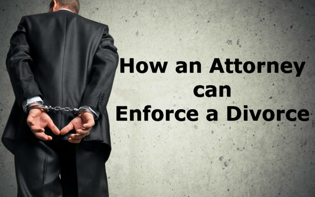 How an attorney can help enforce a Divorce in Alabama